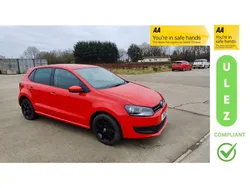 Red Used 2013 VW Polo Match Hatchback | £3,999 (Fair price)