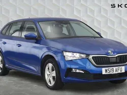 Blue Used 2019 Skoda Scala SE Hatchback | £12,614 (Fair price)