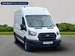 White Used 2024 Ford Transit Van | £18,995 (Fair price)
