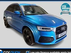 Blue Used 2016 Audi Q3 S-line plus SUV | £10,995 (Fair price)