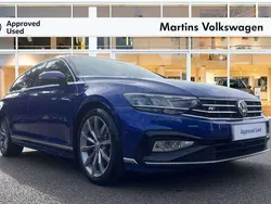 Blue Used 2020 VW Passat R-line Estate | £22,990 (Expensive)