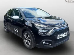 Black Used 2022 Citroën C3 PureTech Hatchback | £11,995 (Fair price)