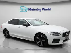 White Used 2019 Volvo S90 R-Design Sedan | £18,300 (Fair price)