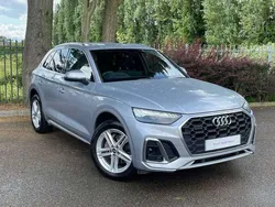Floret silver metallic Used 2021 Audi Q5 S-Line SUV | £30,880 (Fair price)