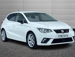White Used 2018 Seat Ibiza FR Hatchback | £9,295 (Fair price)