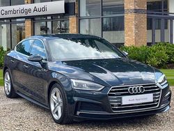 Grey Used 2017 Audi A5 Sportback S-Line Hatchback | £18,457 (Expensive)