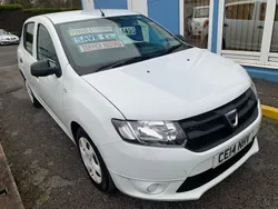 White Used 2014 Dacia Sandero Ambiance Hatchback | £3,995 (Expensive)