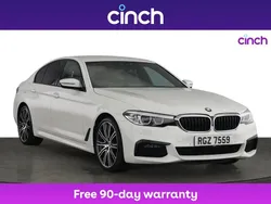 White Used 2020 BMW 520 M Sport Sedan | £21,999 (Good price)