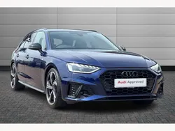 Navarra blue Used 2024 Audi A4 Black Edition Estate | £31,990 (A bit pricey)