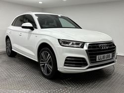 White Used 2018 Audi Q5 S-Line SUV | £17,995 (Fair price)