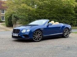 Blue Used 2017 Bentley Continental GT Convertible Cabriolet | £61,948 (Fair price)