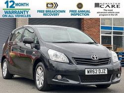Black Used 2012 Toyota Verso MPV | £4,995