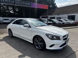 White Used 2018 Mercedes CLA180 Sedan | £10,499 (Fair price)