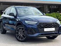 Blue Used 2025 Audi Q5 Black Edition SUV | £42,980 (Fair price)