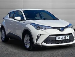 White Used 2021 Toyota C-HR SUV | £17,999 (Fair price)