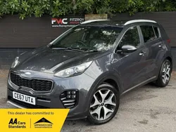 Silver Used 2017 Kia Sportage GT-Line SUV | £13,495 (A bit pricey)