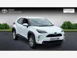 White Used 2024 Toyota Yaris Hybrid Hatchback | £21,844 (A bit pricey)