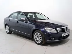 Blue Used 2007 Mercedes C220 Elegance Sedan | £3,700 (Fair price)
