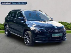 Black Used 2022 Skoda Karoq SportLine SUV | £23,699 (Fair price)