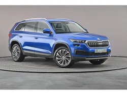 Race blue metallic Used 2022 Skoda Kodiaq SE L Executive SUV | £23,788 (Fair price)