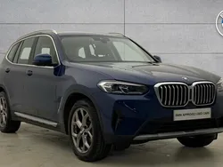 Blue Used 2022 BMW X3 xLine SUV | £28,480 (Super price)
