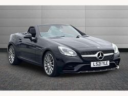 Black Used 2021 Mercedes SLC300 AMG line Cabriolet | £26,958 (Expensive)