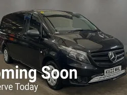 Black Used 2022 Mercedes Vito Progressive MPV | £10,990 (Fair price)