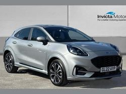 Silver Used 2022 Ford Puma Gen-E ST-Line SUV | £13,600 (Good price)