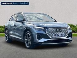Blue Used 2022 Audi Q4 e-tron S-Line SUV | £29,216 (Good price)