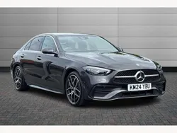 Grey Used 2024 Mercedes C300e AMG Line Premium Plus Sedan | £39,999 (A bit pricey)