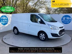 White Used 2018 Ford Transit Custom Limited Van | £14,495 (Good price)