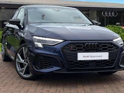 Blue Used 2024 Audi S3 Black Edition Hatchback | £34,490 (Fair price)