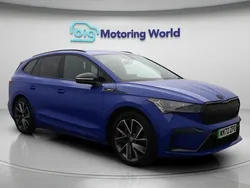 Blue Used 2023 Skoda Enyaq iV SportLine SUV | £27,600 (Good price)