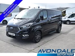 Black Used 2022 Ford Tourneo Custom Titanium X Sedan | £28,990 (Expensive)