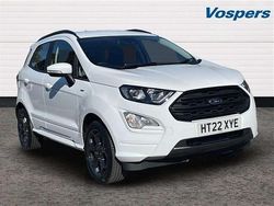 White Used 2022 Ford Ecosport ST-Line SUV | £14,400 (Fair price)