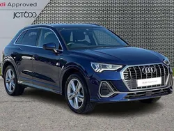 Blue Used 2021 Audi Q3 S-Line SUV | £21,273 (Fair price)