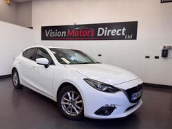 White Used 2016 Mazda 3 Hatchback | £8,480 (Fair price)
