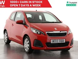 Red Used 2017 Peugeot 108 Active Hatchback | £4,999 (Fair price)