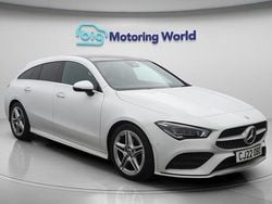 White Used 2022 Mercedes CLA180 Shooting Brake AMG line Estate | £21,359 (Fair price)