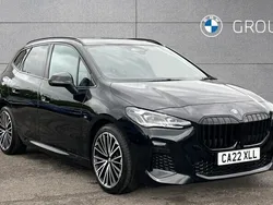 Black Used 2022 BMW 218 Active Tourer M Sport MPV | £24,450 (Fair price)
