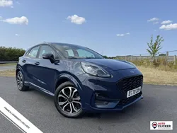 Blue Used 2021 Ford Puma Gen-E ST-Line SUV | £9,990