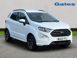 White Used 2022 Ford Ecosport ST-Line SUV | £12,799 (Fair price)