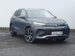 Grey Used 2025 VW Tiguan R-line SUV | £36,498 (Expensive)