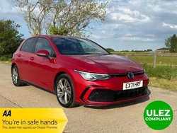 Red Used 2021 VW Golf VIII R-line Hatchback | £15,495 (Fair price)