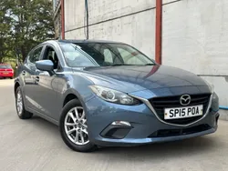 Blue Used 2015 Mazda 3 Hatchback | £5,595 (Fair price)