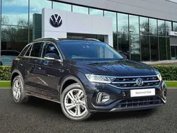 Black Used 2022 VW T-Roc R-line SUV | £23,992 (Fair price)
