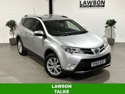 Silver Used 2013 Toyota RAV4 SUV | £12,490 (A bit pricey)