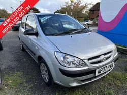 Silver Used 2007 Hyundai Getz Hatchback | £1,695