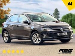 Black Used 2018 VW Polo SE Hatchback | £9,750 (Fair price)