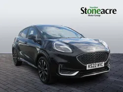 Black Used 2022 Ford Puma ST-Line Hatchback | £17,000 (Fair price)